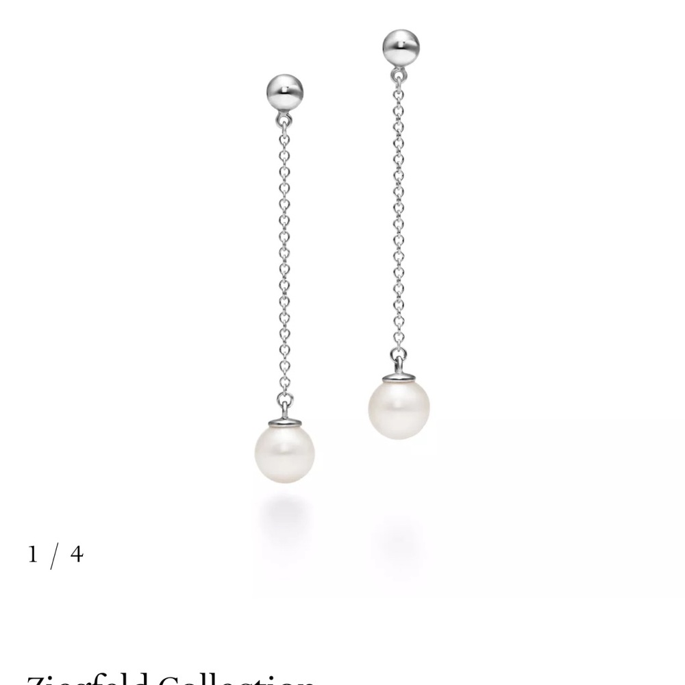 Tiffany Pearl Drop Earrings